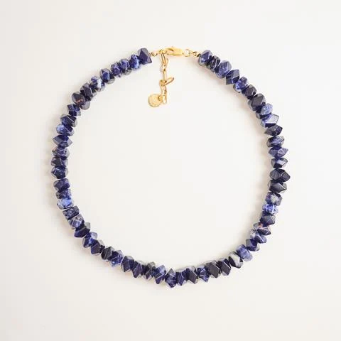 Deep Blue Sodalit Kolye